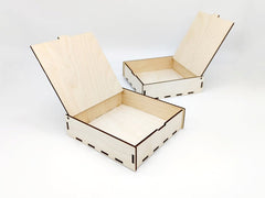 wooden box for craft