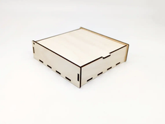 AmericanElm Pack of 2 Multipurpose Wooden Box for Home storage box