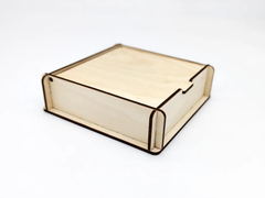 AmericanElm Pack of 2 Wooden Jewellery Box for Women Jewel Organizer Hand Carved Carvings Gift Items