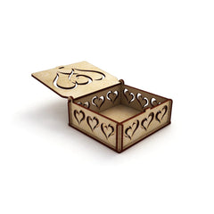wooden box for jewellery
