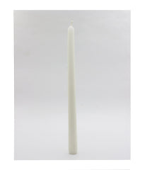 American-Elm Pack of 5 Long Length Stylish Stick Candle for Home Decoration (White_0.7x10 Inch)