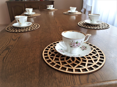 wooden coasters