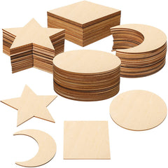 unfinished wood cutout square