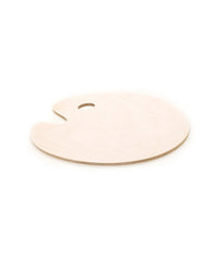 American-Elm Wooden Colour Mixing Tray Palette for Professionals