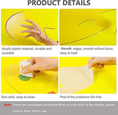 Acrylic Artist Paint Palette
