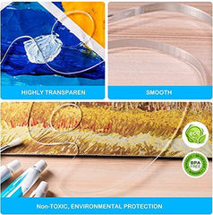Transparent paniting colour plates