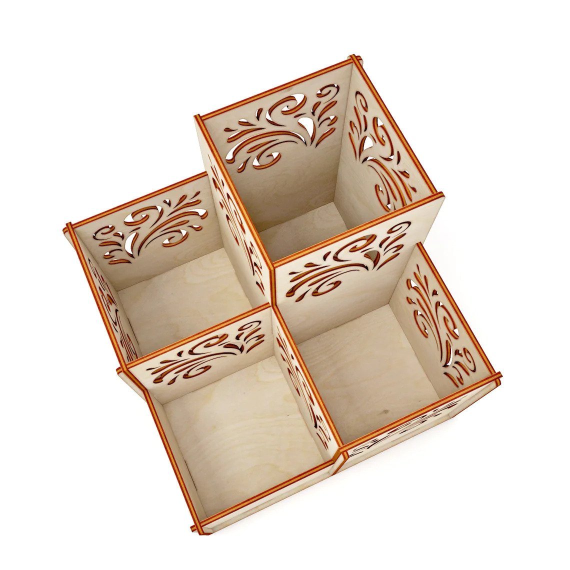 pen holder wooden