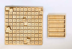 AmericanElm Arithmetic Board, Multiplication Board, Educational Toys, Waldorf Math, Montessori Materials, Homeschool Materials