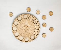 wood toy for education material