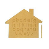 Montessori Lower case English Alphabet Tracing Board