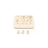 Educational puzzles board for girls