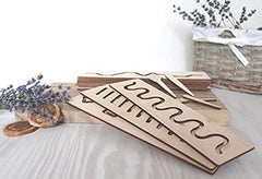 Montessori stencil 7pcs