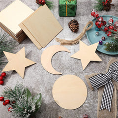 cutout unfinished round craft