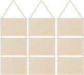 unfinished wooden sign board