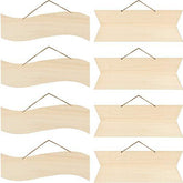 Unfinished Hanging Wood Sign Board