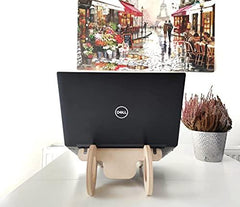 Monitor Laptop Computer Wooden Table