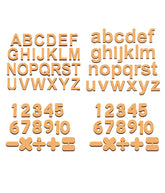 wooden capital letters for kids