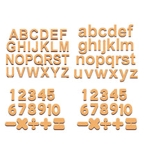 wooden capital letters for kids