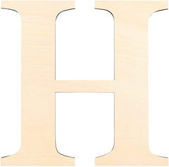 wooden letter for craft