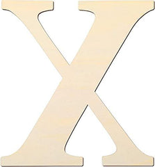 wooden letter for craft