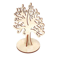 AmericanElm Wooden Jewellery Tree for jewelry organizer stand, Necklace stand
