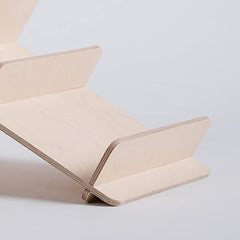 wooden bookshelf