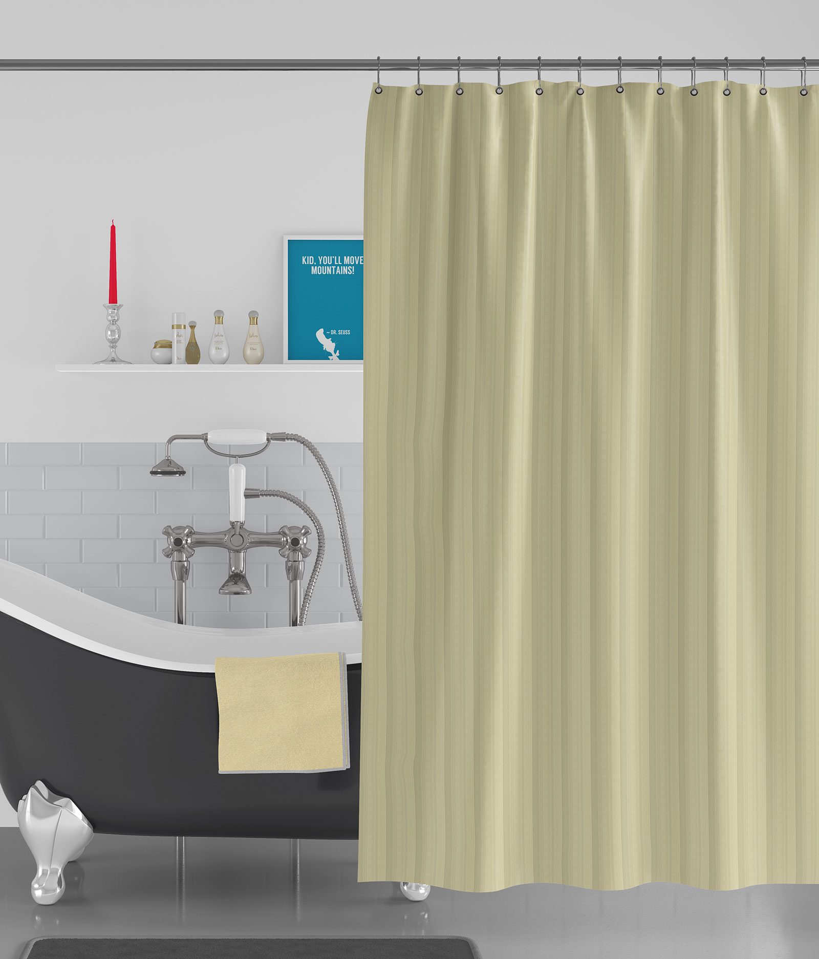 shower curtains bathrooms 6.5 feet
