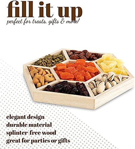 wooden trays in different styles, sizes