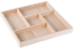 Unfinished Wood Trays for Crafts