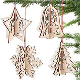 Wood Slice Ornaments
