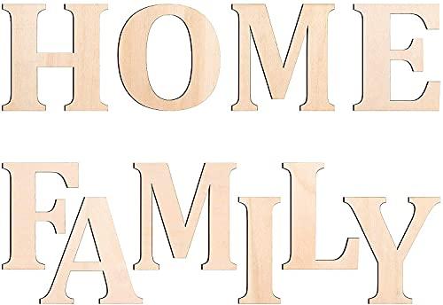 Wooden Letters Alphabets Cutouts