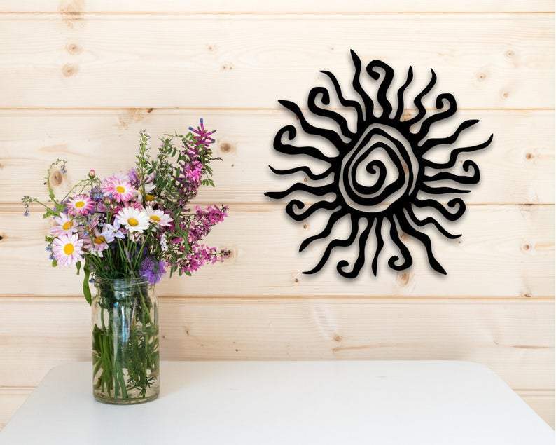 sun wall art Acrylic sun wall art decor the sun wall art extra large Acrylic sun wall art sun art for wall
