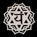 Wooden 7 Chakra symbols