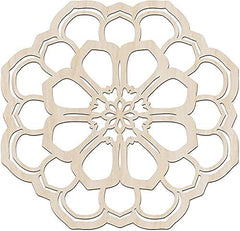 Wooden Mandala Wood