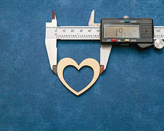 Heart Cutouts Double Printed