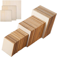 unfinished wood coasters