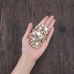Unfinished Blank Wood Butterfly
