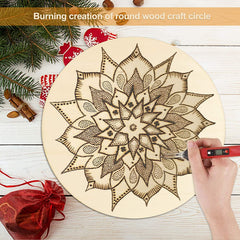circle cutouts Blank slices