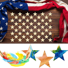 wooden cutout star