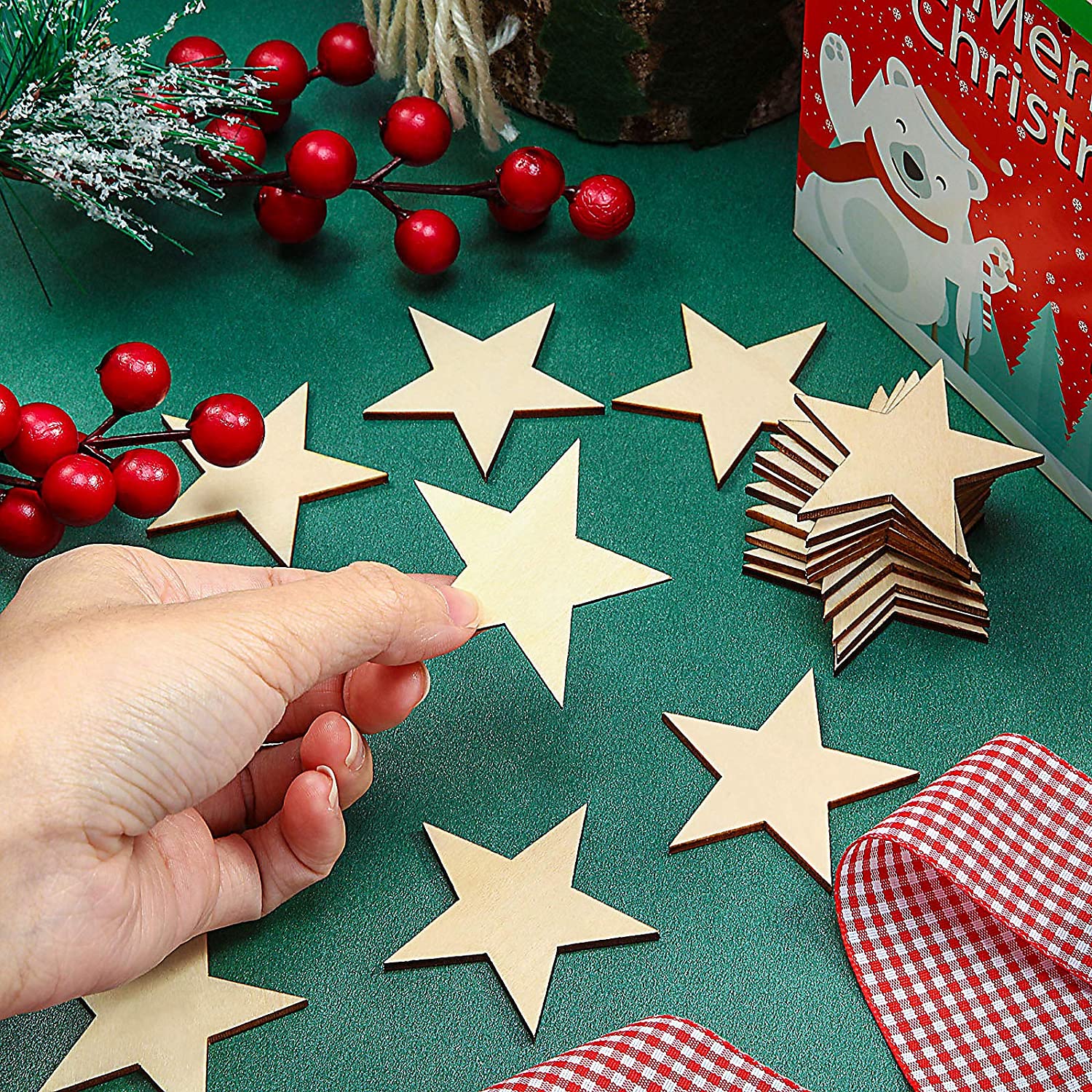 unfinished cutout star