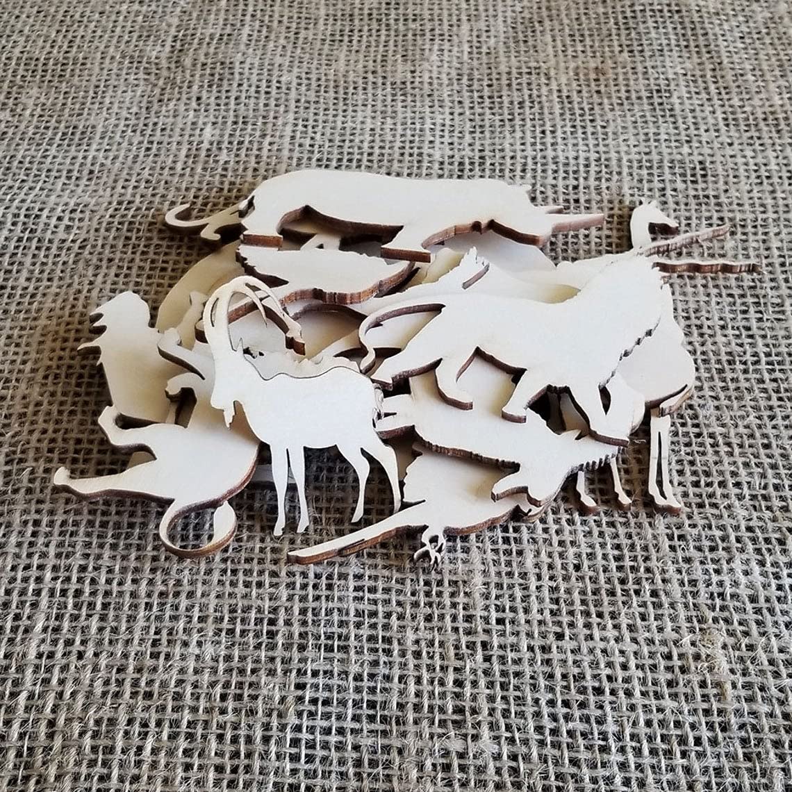 tropical Animals learning toy Cutouts for kids