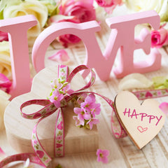 wooden heart cutout for decoration
