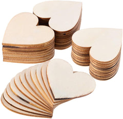 wooden heart cutout shape