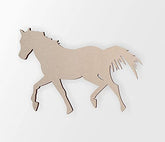 Wooden cutouts animal