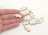 wooden animals for home decor