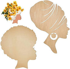Lady Face Wooden craft