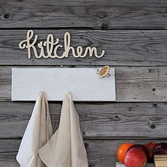 Wooden Block Wall Decor