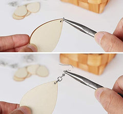 handmade wood earrings