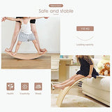 yoga wood balance board
