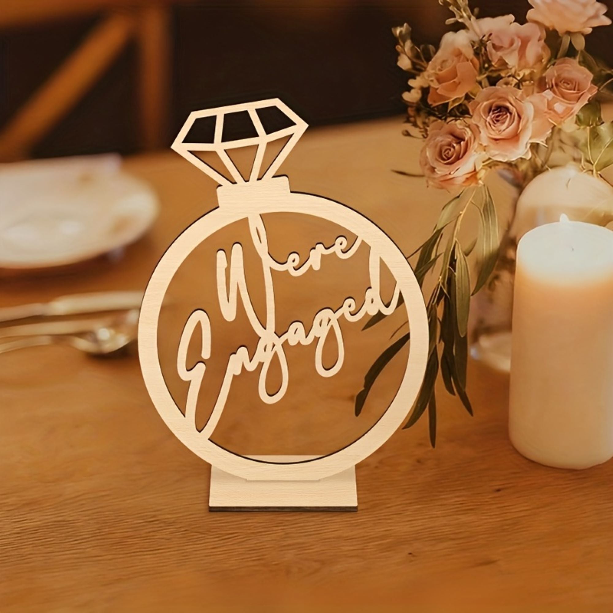 Engagement Celebration Prop